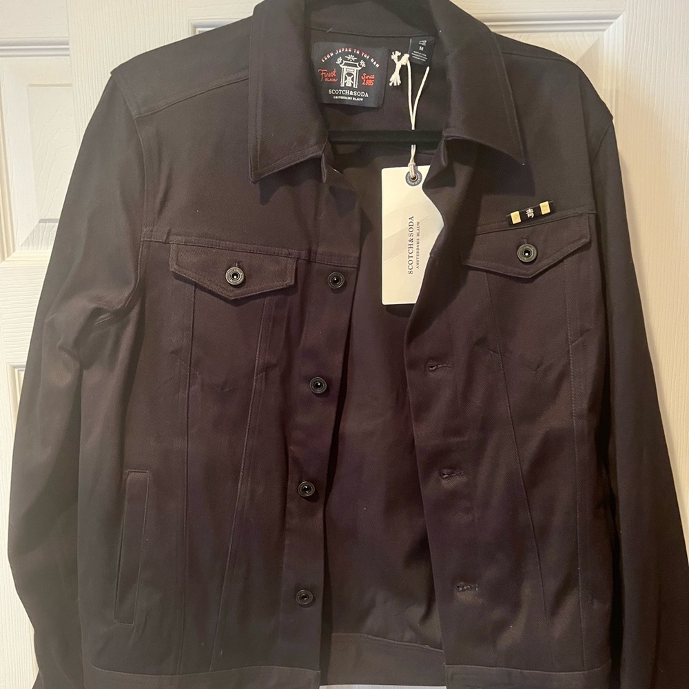 Men’s Scotch & Soda stretch denim jacket / Size Medium